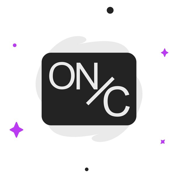 El icono de la calculadora es una ilustración vectorial de estilo plano, un concepto de negocio simple, un pictograma y un fondo aislado.