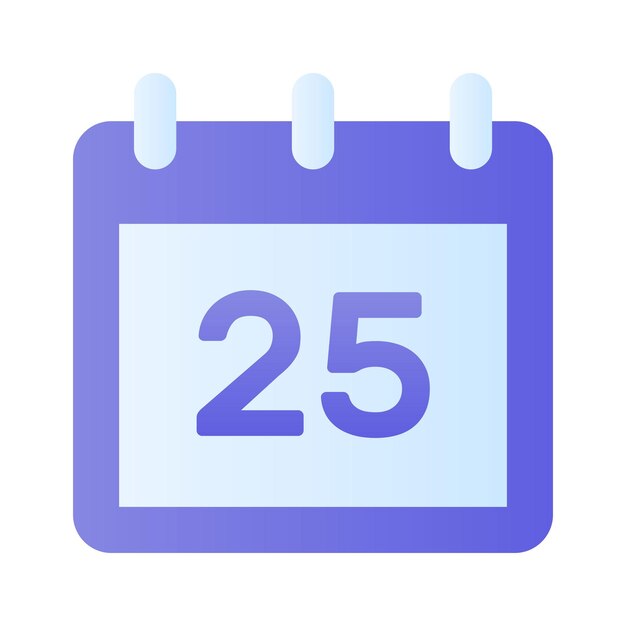 Un icono de calendario simple y versátil ideal para la programación de fechas y gestión del tiempo