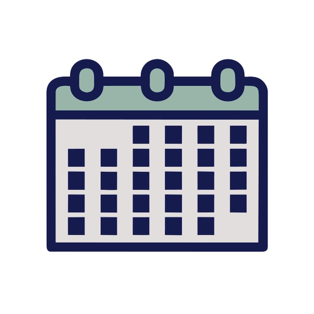 el icono del calendario