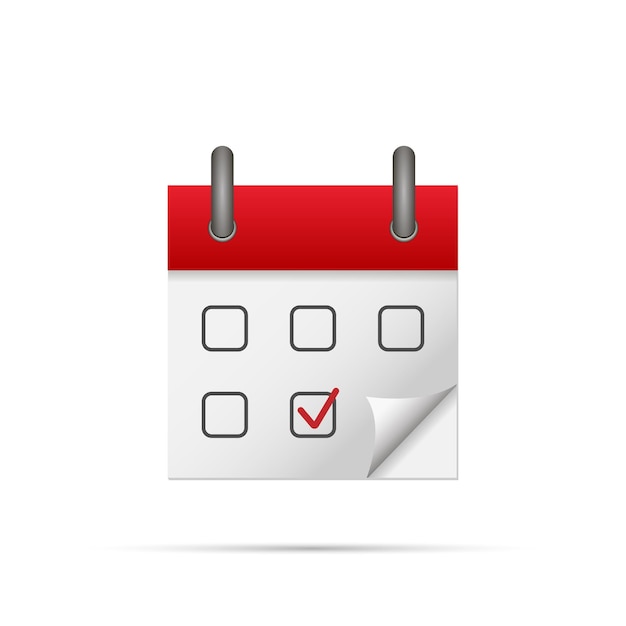 El icono del calendario