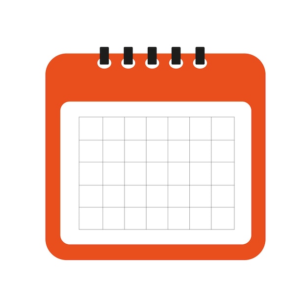 El icono del calendario