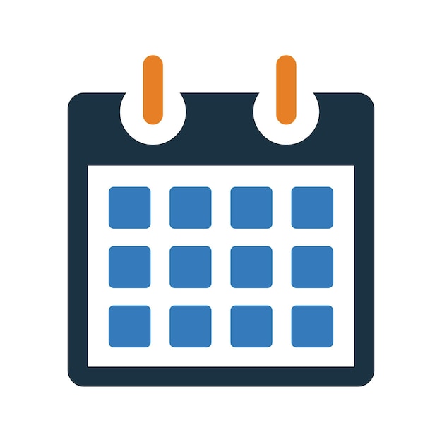 El icono del calendario