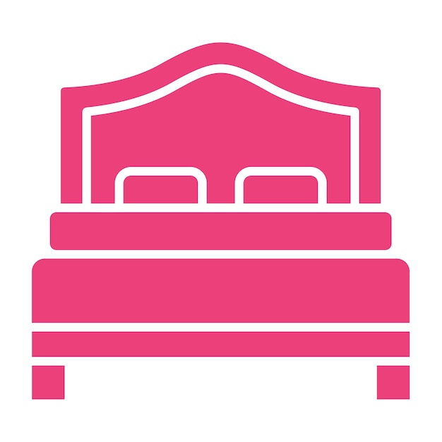 Icono de la cama doble
