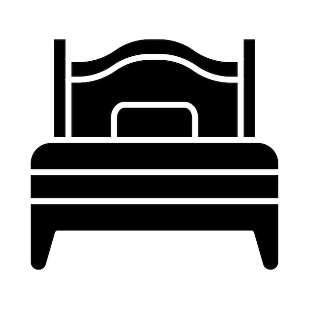 Icono de una cama individual