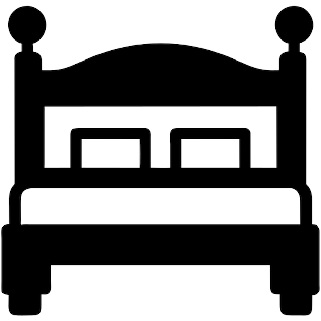 el icono de la cama
