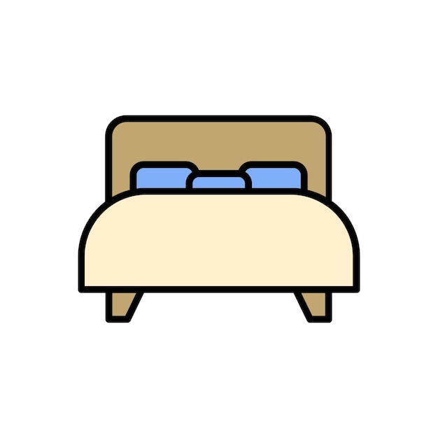 Icono de cama