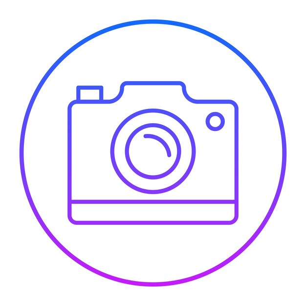 Icono de la cámara 3D