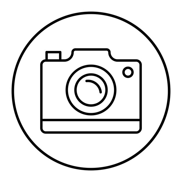 Icono de la cámara 3D