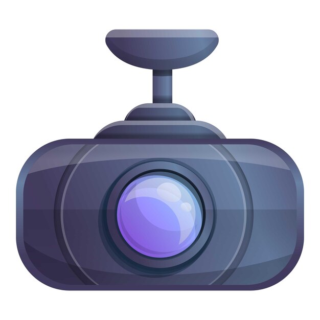 Icono de cámara dvr moderna Icono vectorial de cámara dvir moderna para el diseño web aislado en fondo blanco