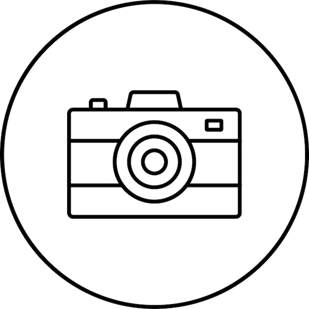 Icono de la cámara fotográfica