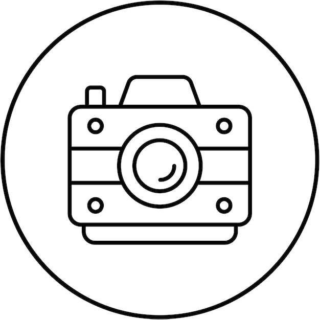 Icono de la cámara fotográfica