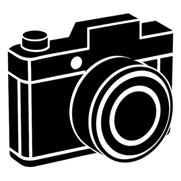 Icono de la cámara de la vendimia