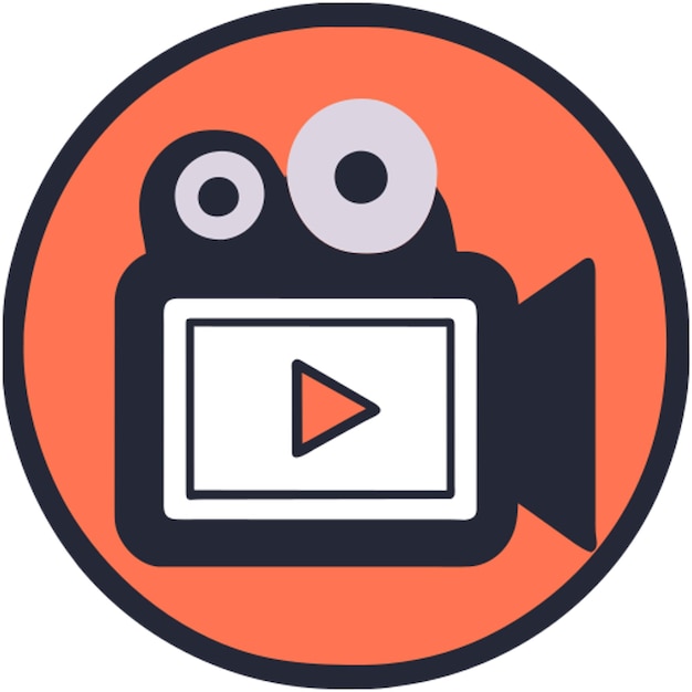 icono de la cámara de video