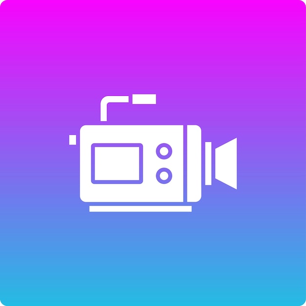 Icono de la cámara de vídeo