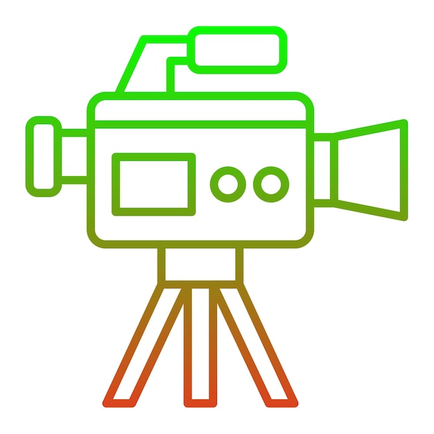 Icono de la cámara de vídeo