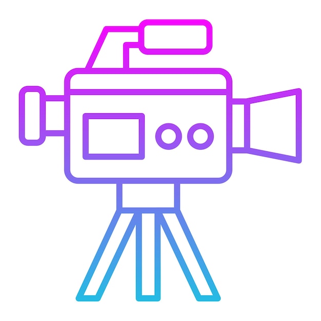Icono de la cámara de vídeo