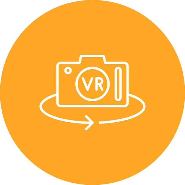 Icono de la cámara Vr