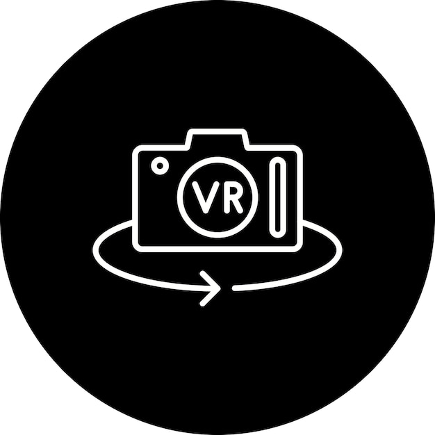 Icono de la cámara Vr