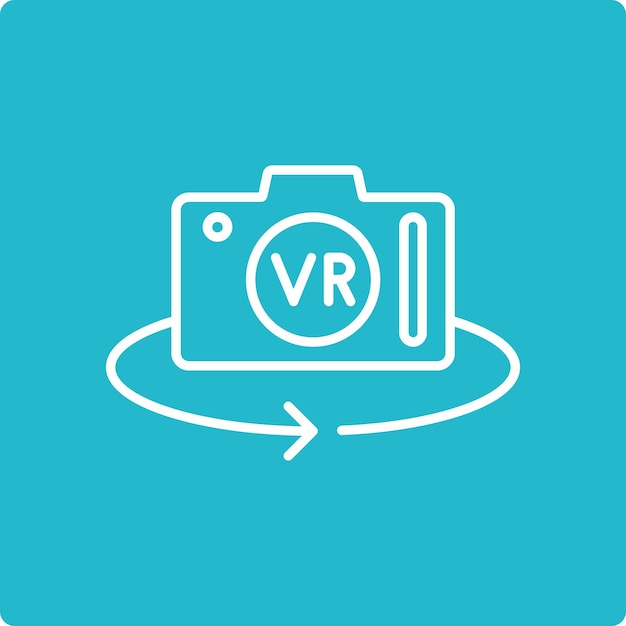 Icono de la cámara Vr