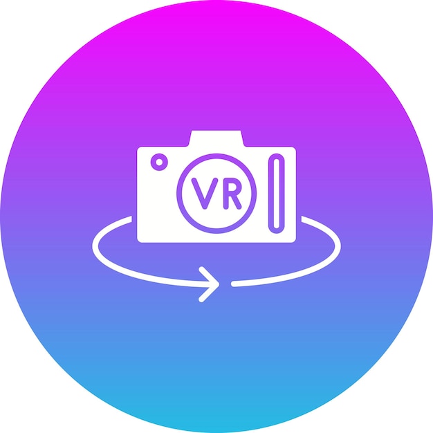 Icono de la cámara Vr