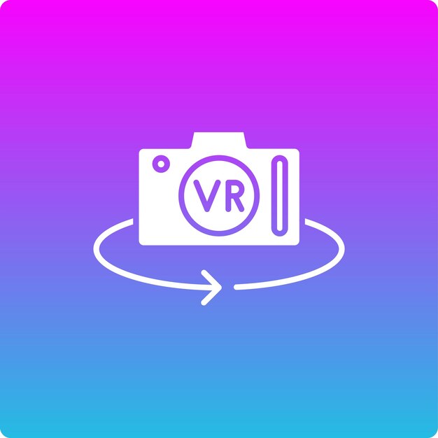 Icono de la cámara Vr