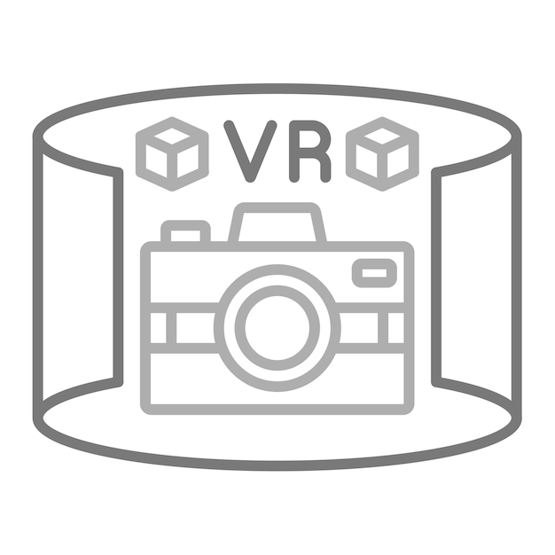 Icono de la cámara Vr