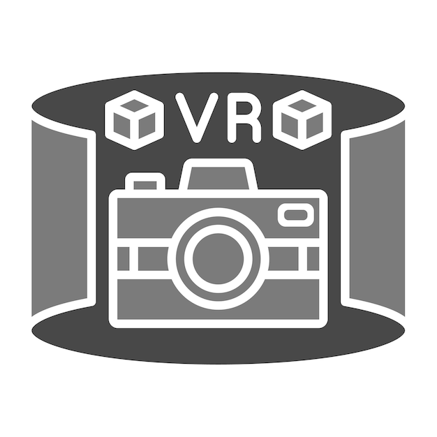 Icono de la cámara Vr