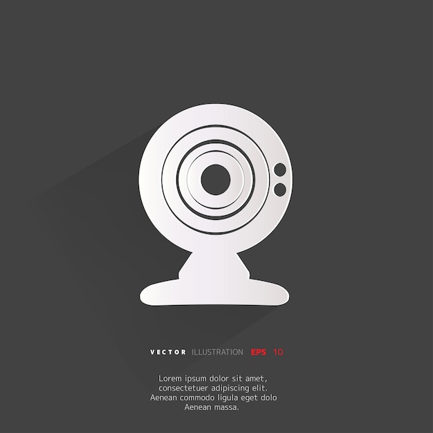 icono de cámara web