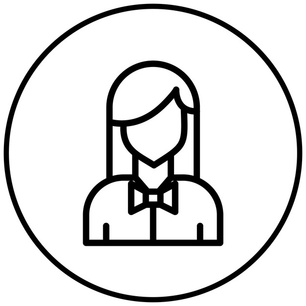 El icono de la camarera