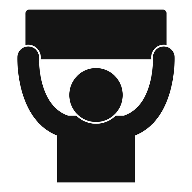 Icono de cambio de jugador de fútbol Ilustración simple del icono de vector de cambio de jugador de fútbol para diseño web aislado sobre fondo blanco