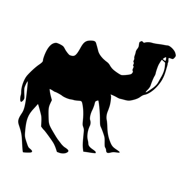 Icono de camello Silueta de camello