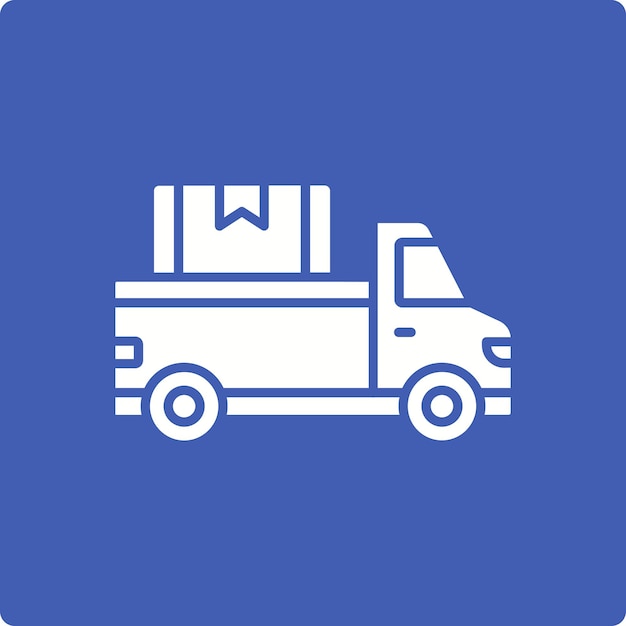 El icono de la camioneta