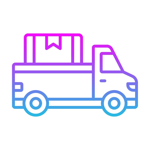 El icono de la camioneta