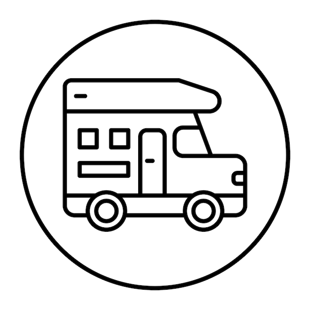 El icono de la camioneta
