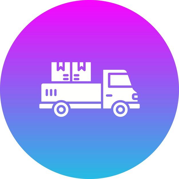 El icono de la camioneta