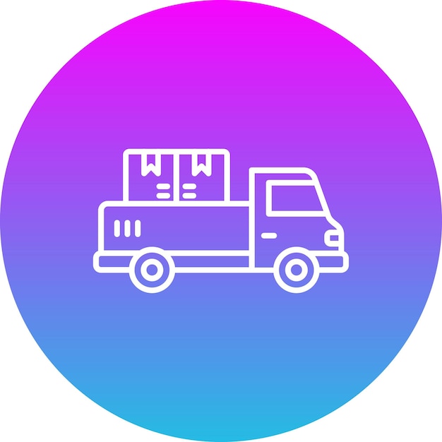 El icono de la camioneta