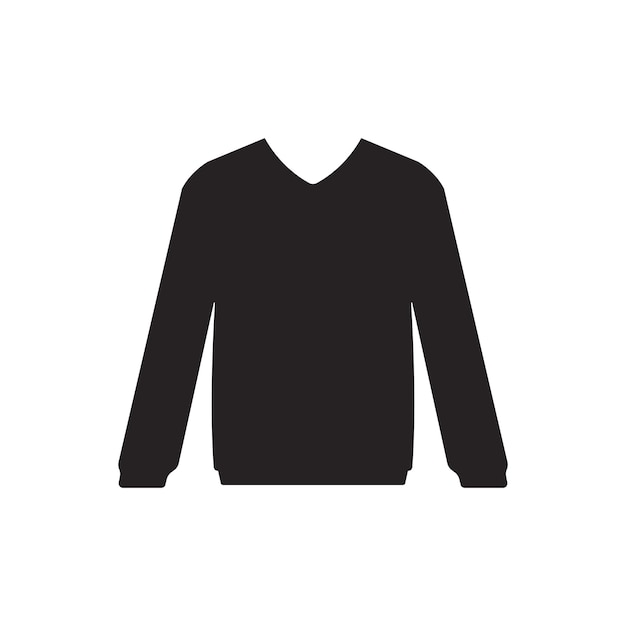 Icono de camisa de manga larga