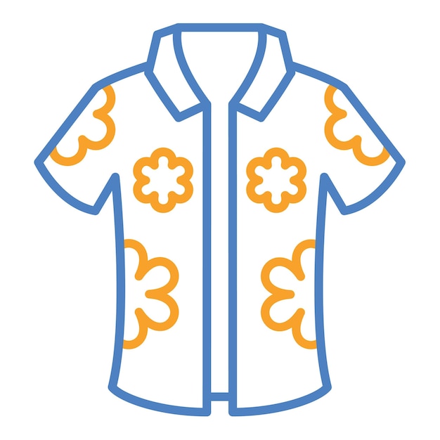 Vector icono de la camisa