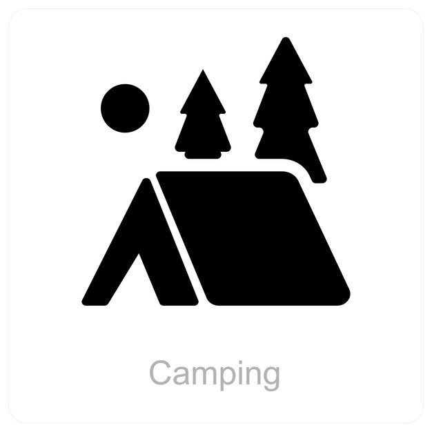 El icono del campamento