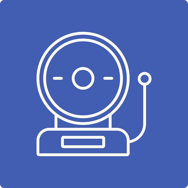 Icono de la campana de anillo