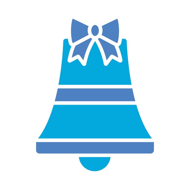 Icono de campana de Navidad