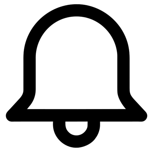 icono de la campana de notificación