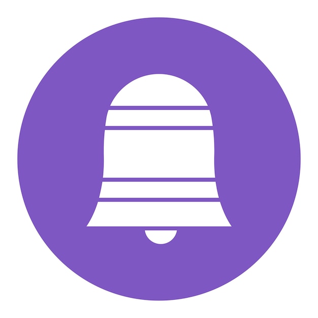 El icono de la campana del océano