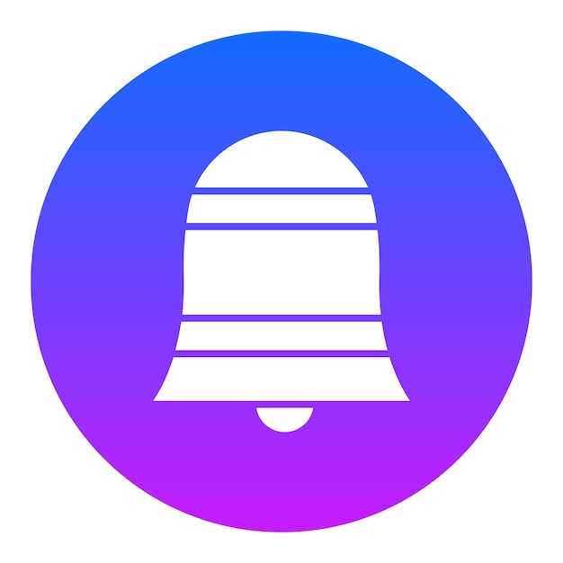 El icono de la campana del océano