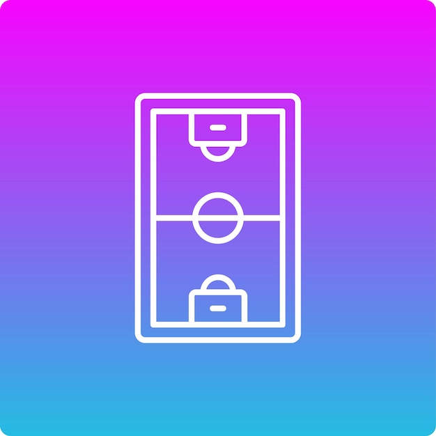 Icono del campo de fútbol
