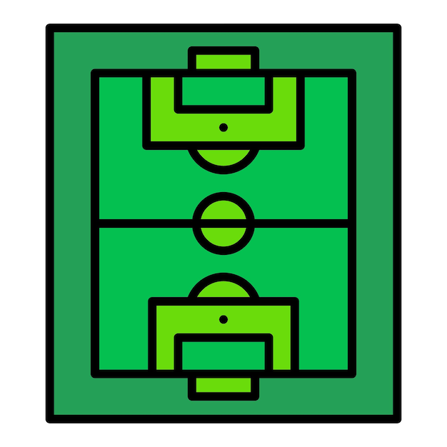 Icono del campo de fútbol