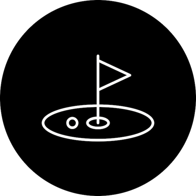 Icono del campo de golf