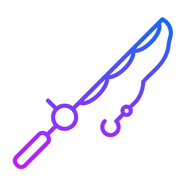 Icono de la caña de pesca
