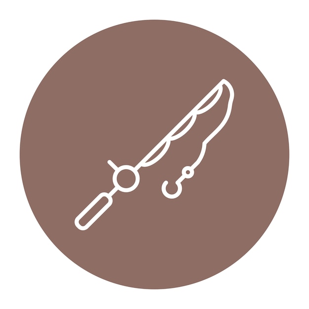 Icono de la caña de pesca