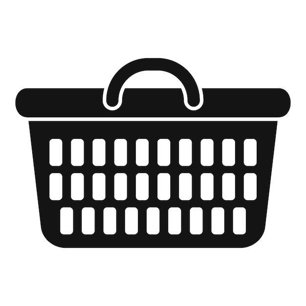 Icono de la canasta de compras vacía que representa las compras minoristas